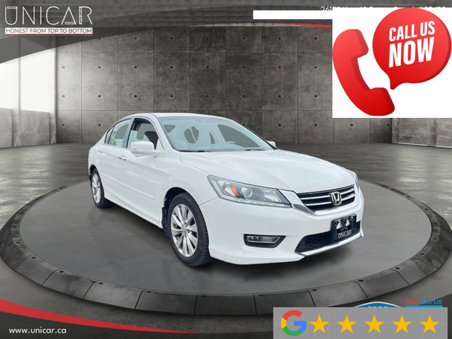 2013 Honda Accord Sedan No Accidents V6 EX-L Lane Assist Leather in Cars & Trucks in Markham / York Region
