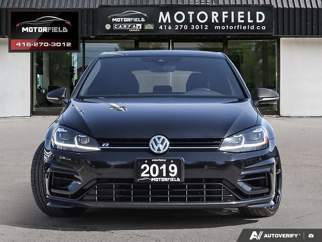 2019 Volkswagen Golf R AWD Manual *Accident Free, Black Optics* in Cars & Trucks in City of Toronto - Image 2
