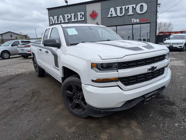 2018 Chevrolet Silverado 1500 4WD CUSTOM DOUBLE CAB | CAMERA | B in Cars & Trucks in London - Image 4