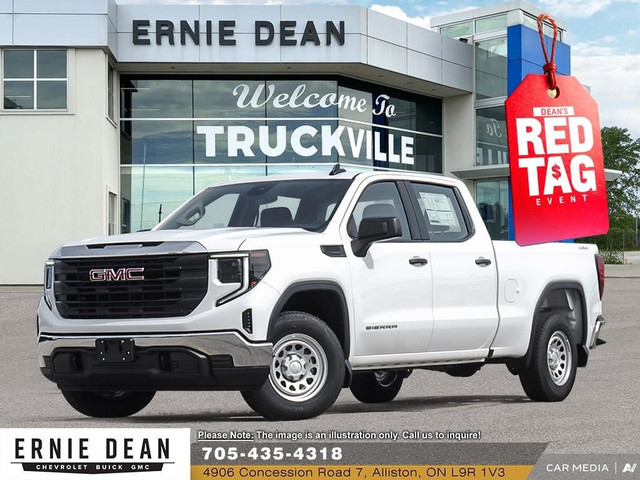 2025 GMC Sierra 1500 Pro PRO VALUE PKG // SPRAY BED LINER //... in Cars & Trucks in Barrie