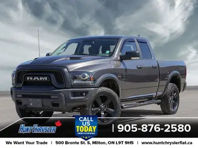 DRIVE MORE, WORRY LESSTHIS CARS GOT YOU COVERED! 2019 RAM 1500 CLASSIC WARLOCK QUAD CAB 4X4 Equipped...