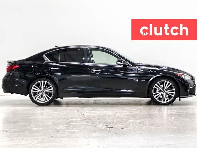 2018 Infiniti Q50 3.0t Signature Edition AWD w/ Nav, Heated Fron in Cars & Trucks in City of Toronto - Image 4
