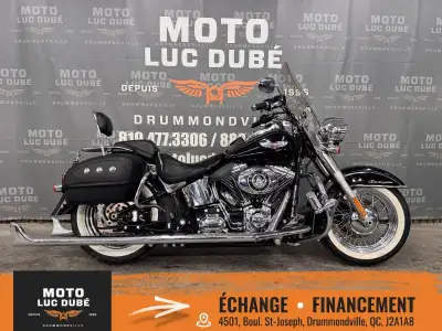 Harley-Davidson FLSTN Softail Deluxe 2014 48 738 KM MOTO CANADIENNE ALARME FREINS ABS MOTEUR 103 PO...