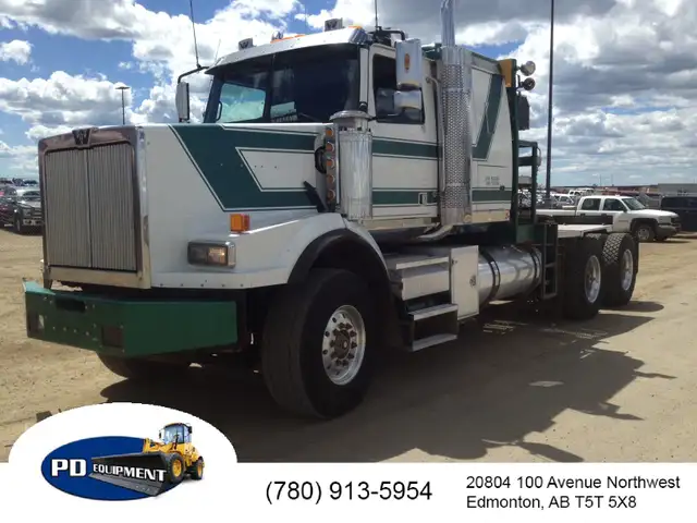 2006 Western Star 4900SA T/A Sleeper Planetary Winch Tractor in Heavy Trucks in St. Albert - Image 2