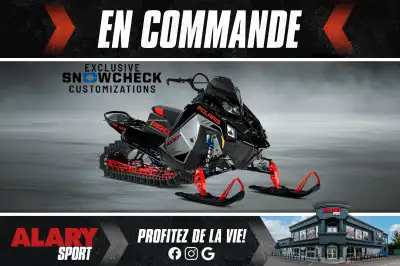 Cette MOTONEIGE POLARIS PATRIOT BOOST RMK PRO 155 2026 SNOWCHECK est disponible DÈS MAINTENANT! Cont...