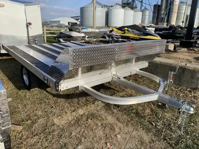 2022 Marlon 400 0004 10ft Team Vincent Motorsports 2022 Marlon Multi Trailer 10ft Open tilt Brand ne...