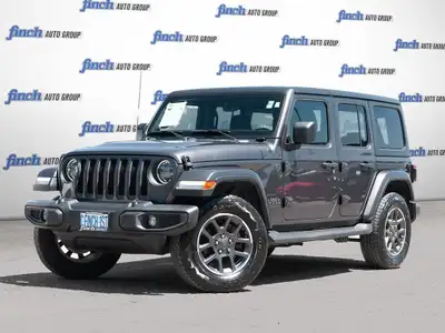 Conquer the Great Outdoors with the 2021 Jeep Wrangler Unlimited Sport 80th Anniversary Edition: A R...