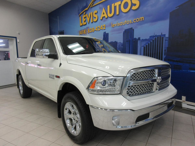 RAM 1500 2018 LARAMIE ECODIESEL 93 100 KM CREW-CAB BOITE 5'7" in Cars & Trucks in Lévis - Image 3
