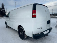 2014 GMC Savana 3500 Cargo Van with V8 4.8L Engine, shelves inside, auto ac, cruise control. Certifi... (image 4)
