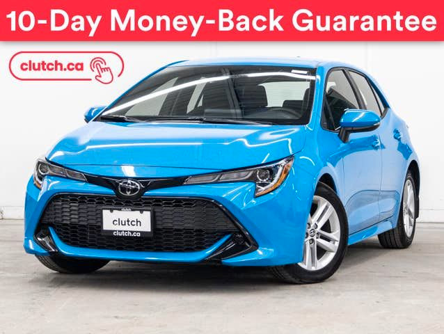 2020 Toyota Corolla Hatchback SE w/ Apple CarPlay & Android Auto in Cars & Trucks in Ottawa