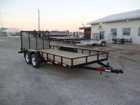 2024 SWS 18' Car Hauler Trailer w/ Mesh Ramp (2) 3.5K Axle