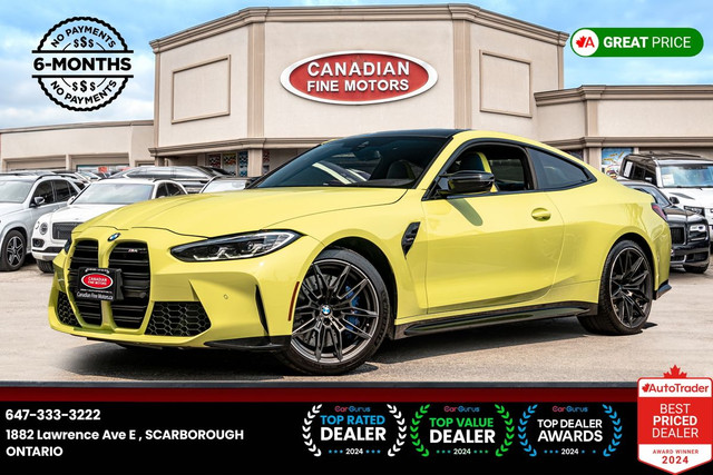 2021 BMW M4 COUPE | MANUAL GEAR | 473 HP | NAVI | CAM | in Cars & Trucks in City of Toronto - Image 2