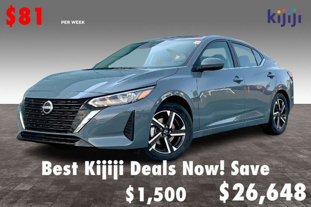 2025 Nissan Sentra SV 1.8 in Cars & Trucks in Edmonton