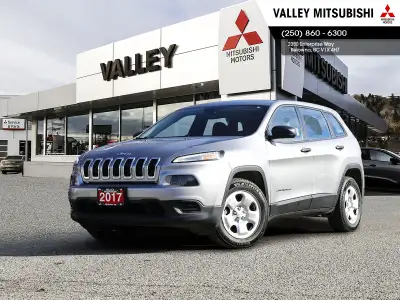 2017 Jeep Cherokee SPORT, CLEAN, AUTOMATIC, REMOTE START, CAMERA