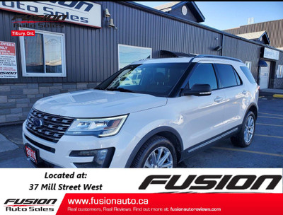  2016 Ford Explorer 4WD XLT-NAV-PAN ROOF-LEATHER-THIRD ROW