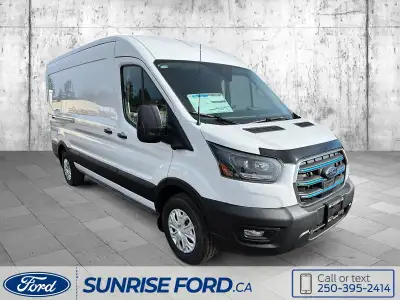 Contact Sunrise Ford today for information on dozens of vehicles like this 2024 Ford E-Transit Cargo...