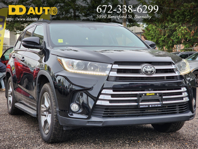 2018 Toyota Highlander AWD Limited/No Accidents/BC local car/One