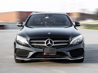 2018 Mercedes Benz C-300 Wagon AMG PKG Black Exterior on Red Interior comes with Navigation and Back... (image 1)