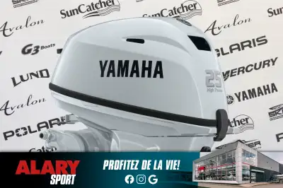 Ce moteur hors-bord YAMAHA T25XWTC2 2025 est disponible DÈS MAINTENANT! Contactez-nous au 450-420-27...