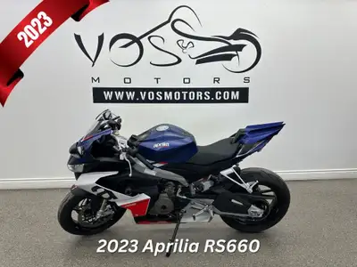 2023 Aprilia RS 660 Sport - V6113NP - -No Payments for 1 Year**