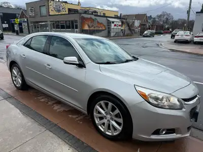 2014 CHEVROLET MALIBU 2LT 2.5L 4 CYLINDER FWD 179,000 KM CLEAN TITLE CARFAX AVAILABLE. TWO OWNERS US...