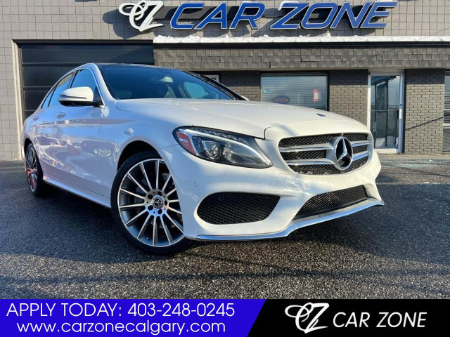 2018 Mercedes-Benz C300 C300 4MATIC EASY APPROVAL in Cars & Trucks in Calgary