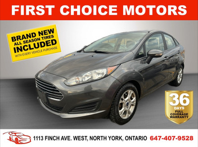 2015 FORD FIESTA SE ~AUTOMATIC, FULLY CERTIFIED WITH WARRANTY!!!