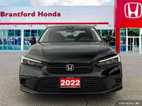 This 2022 Honda Civic Sedan LX boasts a sleek black exterior and a surprisingly spacious interior, p... (image 8)