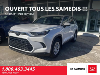 Toyota Grand Highlander XLE 2024 - VÉHICULE NEUF -