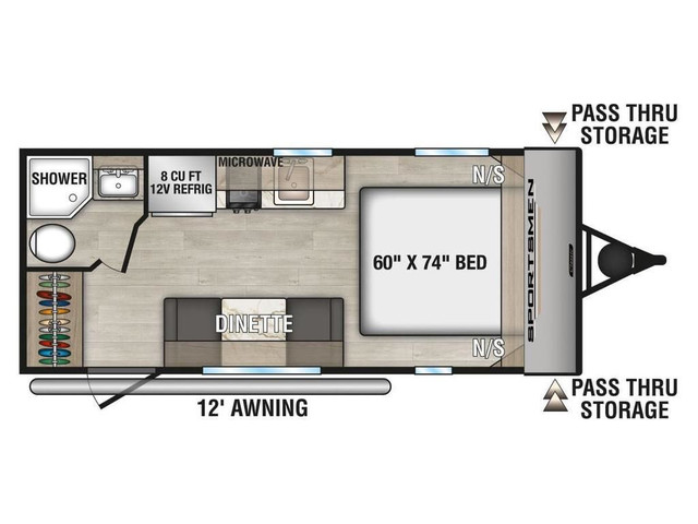 2025 KZ-RV sportsmen classic 160QB in Travel Trailers & Campers in Longueuil / South Shore - Image 2