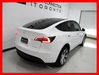 2022 TESLA MODEL Y LONG RANGE AWD CARFAX VERIFIED, CLEAN TITLE 91,000KM AUTOMATIC TRANSMISSION WHITE... (image 4)