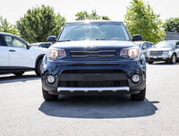 The 2018 Kia Soul EX in blue with front-wheel drive offers a responsive handling experience thanks t... (image 1)