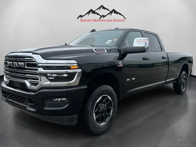 2025 RAM 3500 LARAMIE CREW CAB DIESEL LONGBOX in Cars & Trucks in Red Deer - Image 2