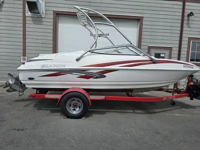 Mint boat through the shop lake ready! www.bowridgesportsfinancing.ca