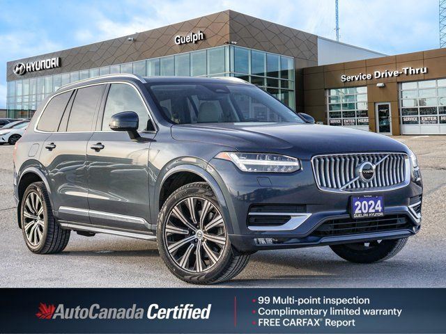 2024 Volvo XC90 Core Bright Theme B6 AWD | White Leather in Cars & Trucks in Guelph