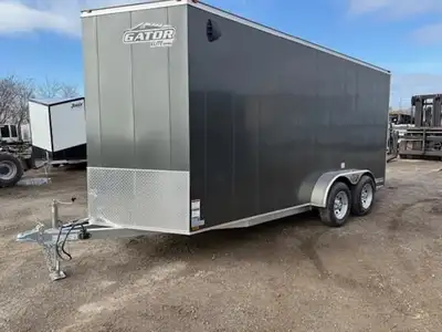 2025 JENSEN ELITE PRO SERIES 7 x 14 tandem axle trailer MADE IN CANADA 7000lb GVWR and a cargo capac...