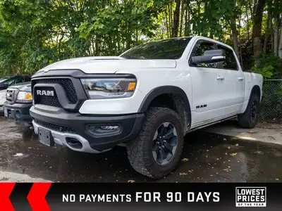 Rebel 4x4 Crew Cab 5'7 Box Engine: Regular Unleaded V-8 5.7 L/345 Safety Equipment ABS And Driveline...