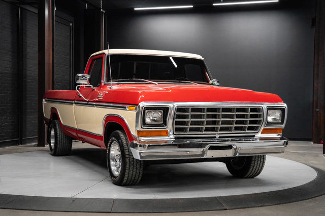1977 Ford F-150 Custom | US Mag Rims | Pioneer Deck | Red/Cream in Classic Cars in Strathcona County - Image 4