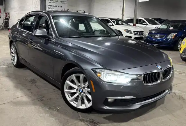 2017 BMW 3-Series 320i xDrive/CUIR/TOIT/NAV/AC/MAGS/CRUISE/23878 in Cars & Trucks in City of Montréal - Image 2