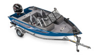 2023 Princecraft Nanook 168 DLX WS Grey with 90HP Mercury