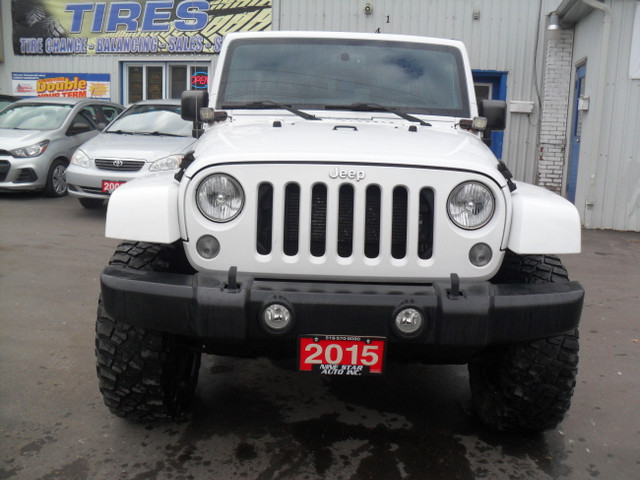 2015 Jeep Wrangler Unlimited Sahara|2 TOPS|CERTIFIED|1 OWNER in Cars & Trucks in Kitchener / Waterloo - Image 3