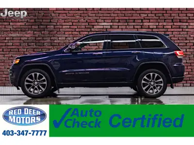 **ONE OWNER - MECHANICALLY CERTIFIED** 116,456 KM This 2018 Jeep Grand Cherokee 4x4 Limited is power...