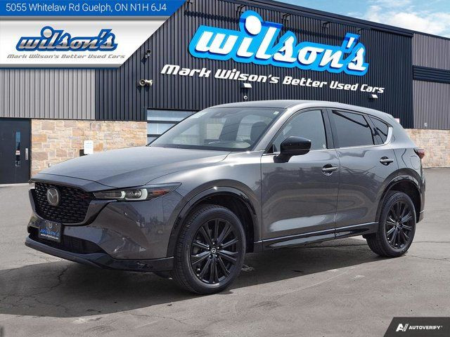 2022 Mazda CX-5 Sport Design w/Turbo | Leather | Sunroof | HUD in Cars & Trucks in Guelph
