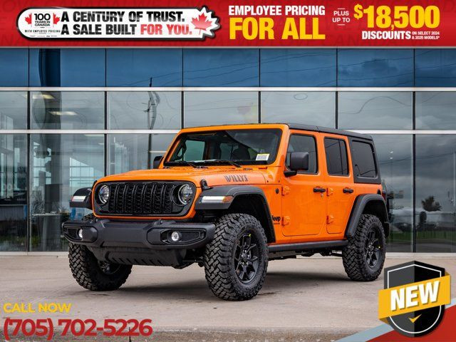 2025 Jeep Wrangler Willys in Cars & Trucks in Barrie