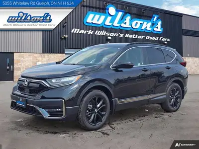 Check out this certified 2022 Honda CR-V Black EditionAWD | Leather | Sunroof | Navi | Heated Steeri...
