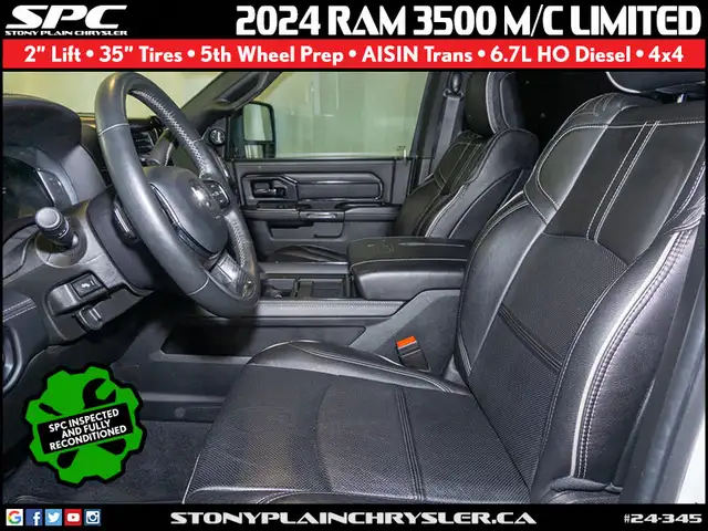 2024 RAM 3500 Limited 4x4 Mega Cab 6'4 in Cars & Trucks in St. Albert - Image 9