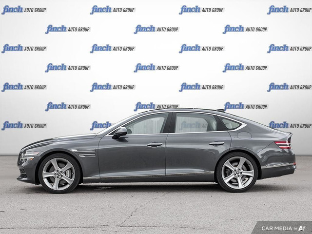 2021 Genesis G80 3.5T Prestige 20 inch alloy wheels | soft-cl... in Cars & Trucks in London - Image 3