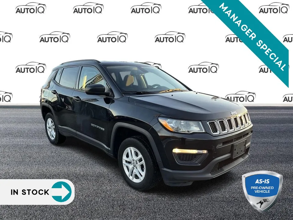 2017 Jeep Compass Sport 4WD!!! AUTOMATIC!!! YOU CERTIFY, YOU...