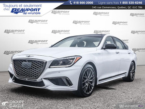 2019 Genesis G80 3.3T SPORT AWD * Cuir * Toit ouvrant panoramique