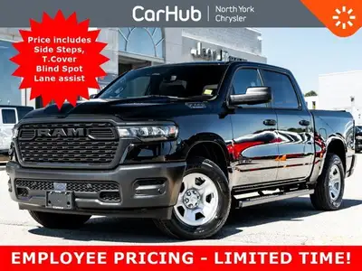 This brand new 2025 RAM 1500 Tradesman 4x4 Crew Cab with a 5'7'' box is rugged, reliable, and ready...